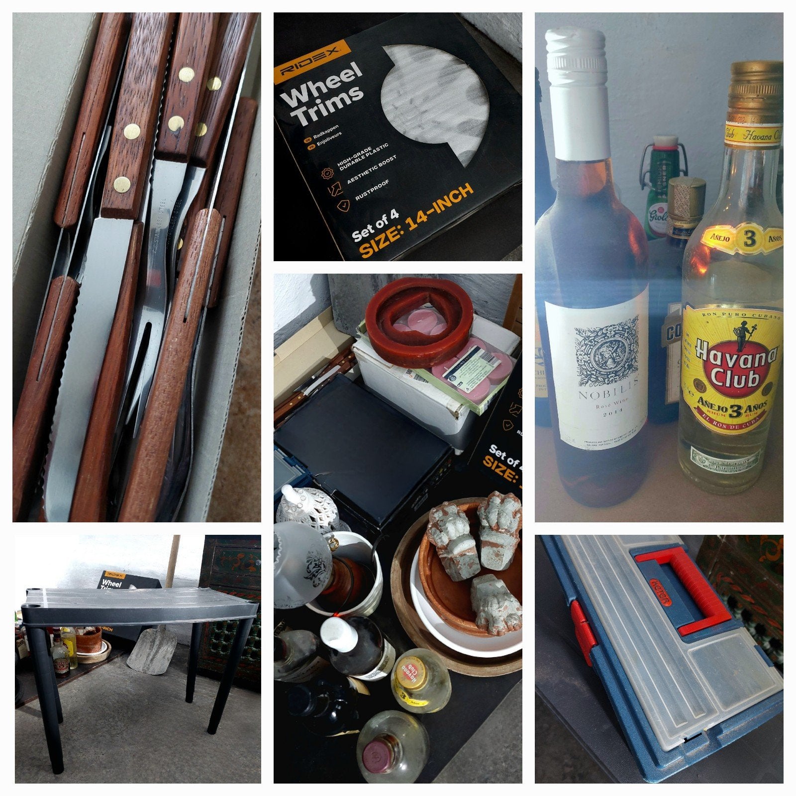 Lot brocante (>30 articles), Enlèvement