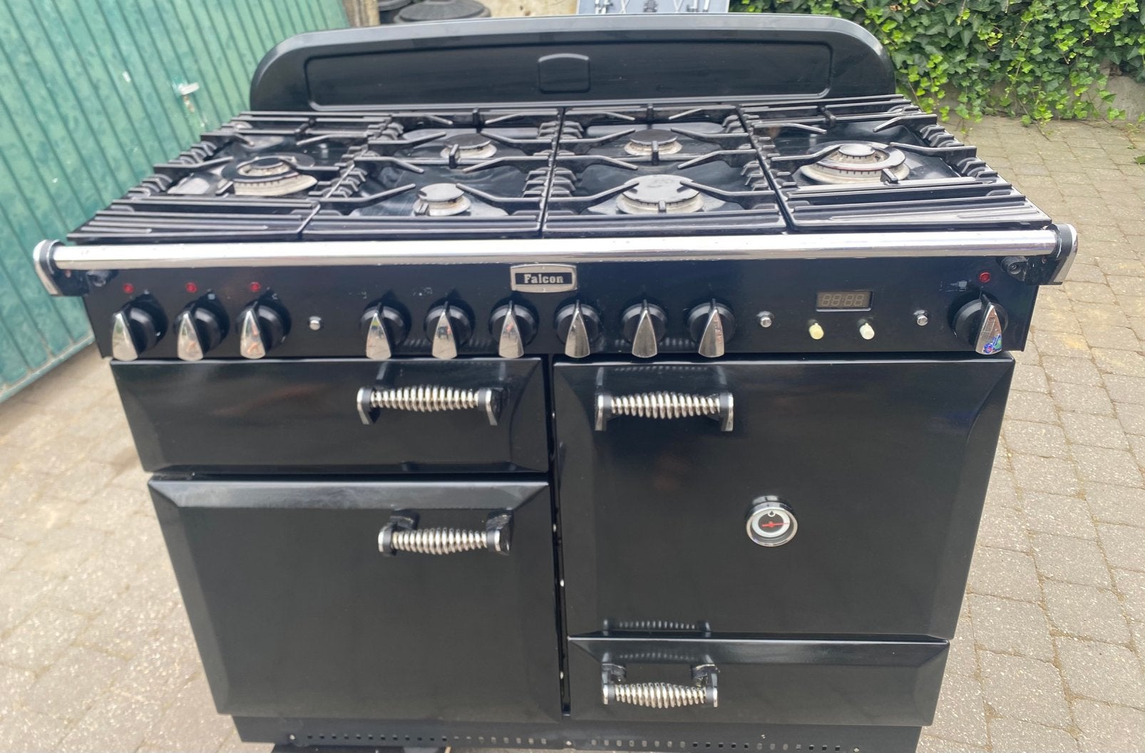 Falcon Elan 110 dual fuel black, Elektronische apparatuur, Fornuizen, Ophalen, Gebruikt, 60 cm of meer, Gas
