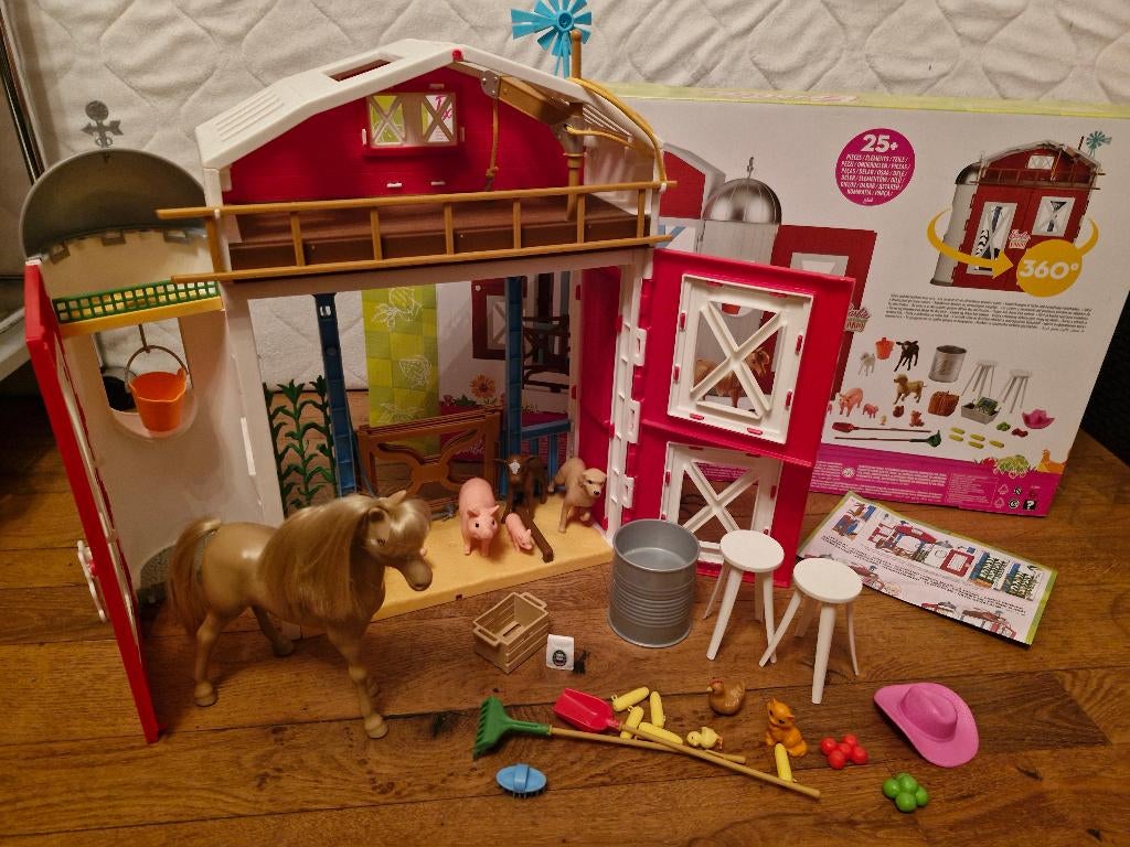 barbie sweet orchard boerderij speelset 25 delig, Ophalen, Zo goed als nieuw, Jongen of Meisje