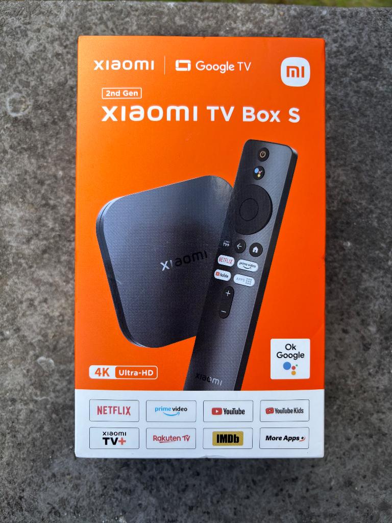 Xiaomi TV Box S (2nd Gen) - Streaming/chromecast, Ophalen, Nieuw