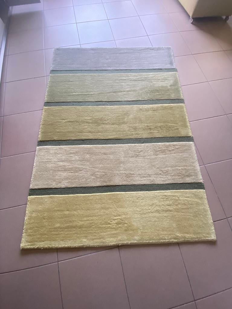 Tapis 130 x 190 dans différentes nuances de vert, Enlèvement