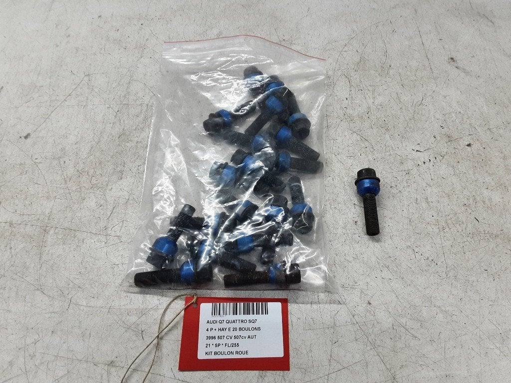 BOULONS DE ROUE Audi SQ7 (4MB / 4MG) (01-2016/12-2019), Mevr. I. Hauben, Audi, Utilisé, Rue de l'Espoir 34 34
4030  GRIVEGNÉE, BE