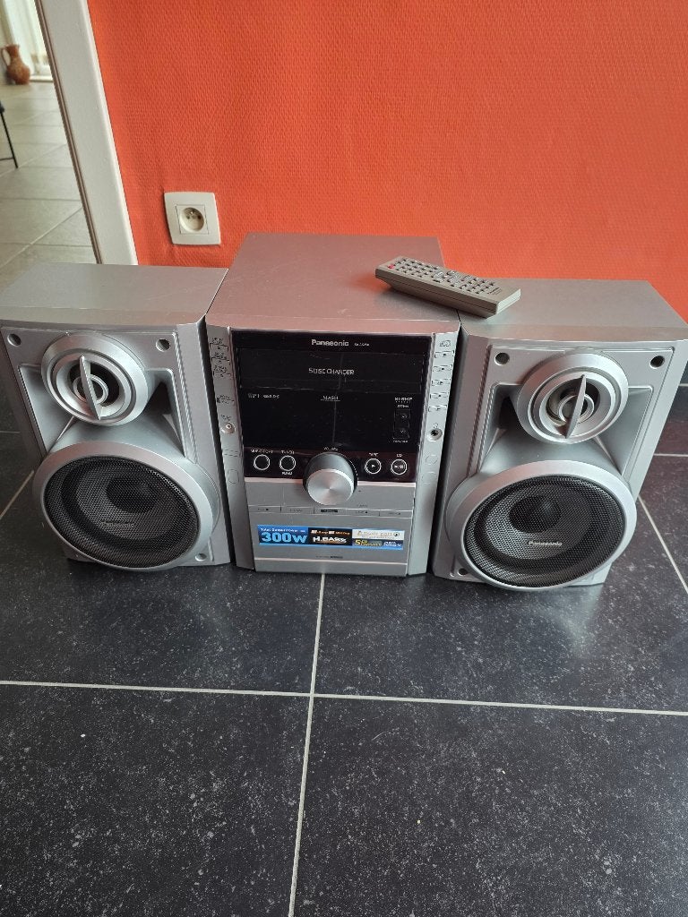 Stereo sa-ak 350 panasonic, Gebruikt, Cassettedeck, Microset, Ophalen