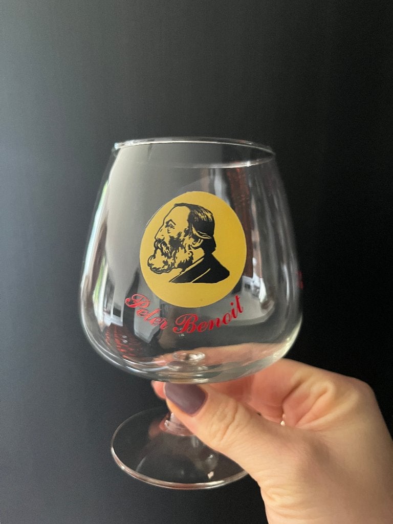 Peter Benoit bierglazen x4 0,25l, Ophalen of Verzenden, Nieuw, Bierglas