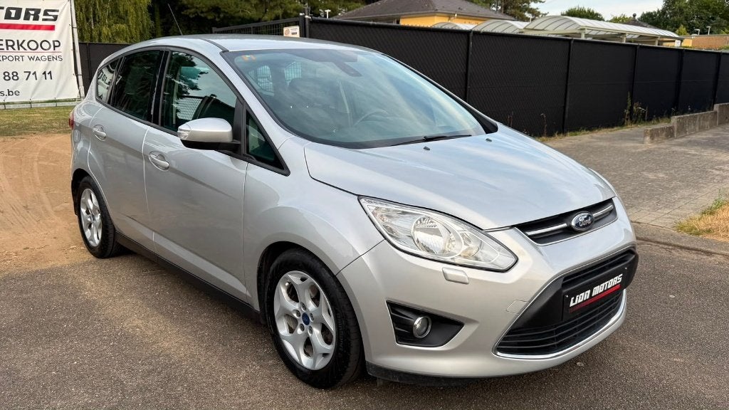 Ford C Max 1.6 Tdci | Titanium - Elektrische Koffer | Navi |, Auto's, Voorwielaandrijving, Stof, Zwart, 4 cilinders