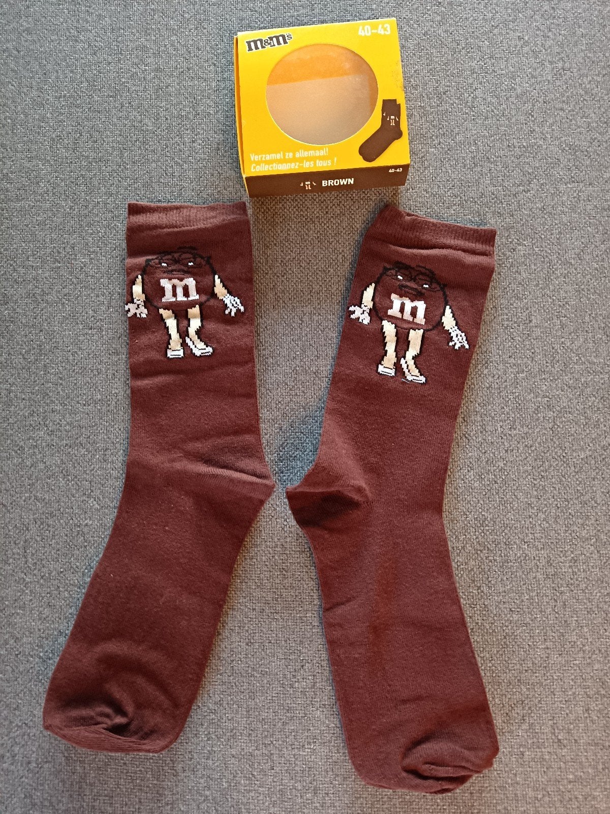 Kousen M&M, Kleding | Heren, Sokken en Kousen, Ophalen of Verzenden, Bruin