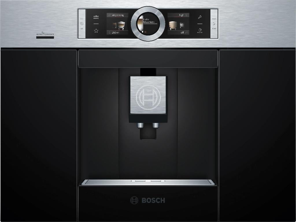 Bosch Serie 8 - Inbouw espresso koffiemachine (5 j garantie), Elektronische apparatuur, Ophalen, 10 kopjes of meer, Afneembaar waterreservoir