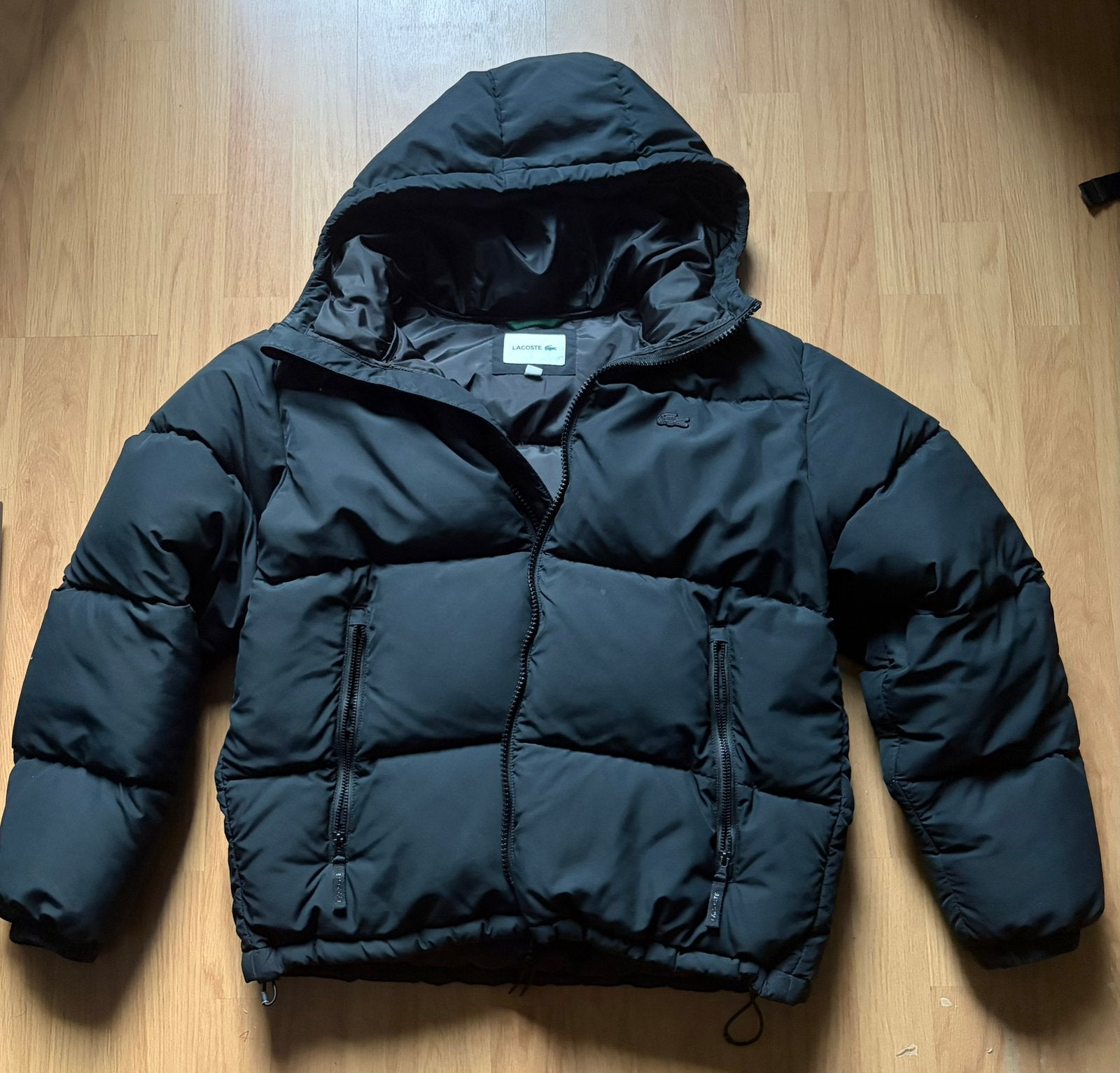 Veste Lacoste, Vêtements | Hommes, Vestes | Hiver, Enlèvement, Comme neuf, Taille 48/50 (M), Noir