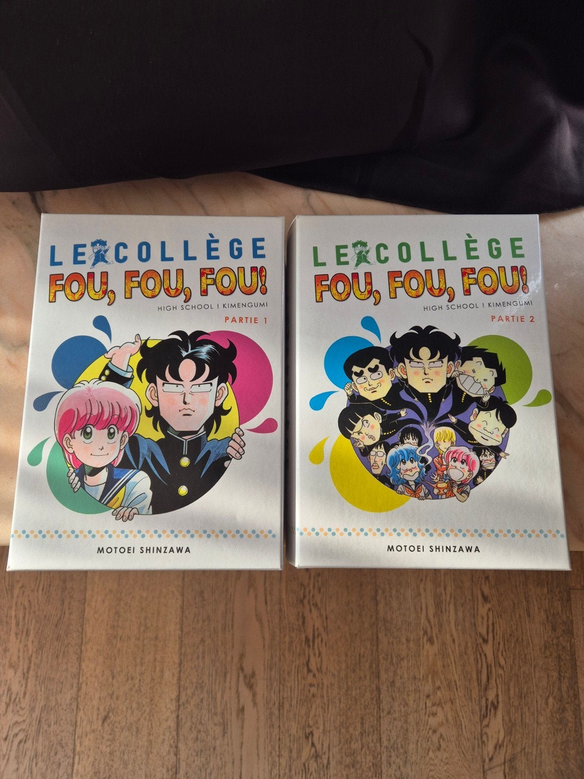 Coffret manga le collège fou fou fou Intégrale 20 tomes, Enlèvement