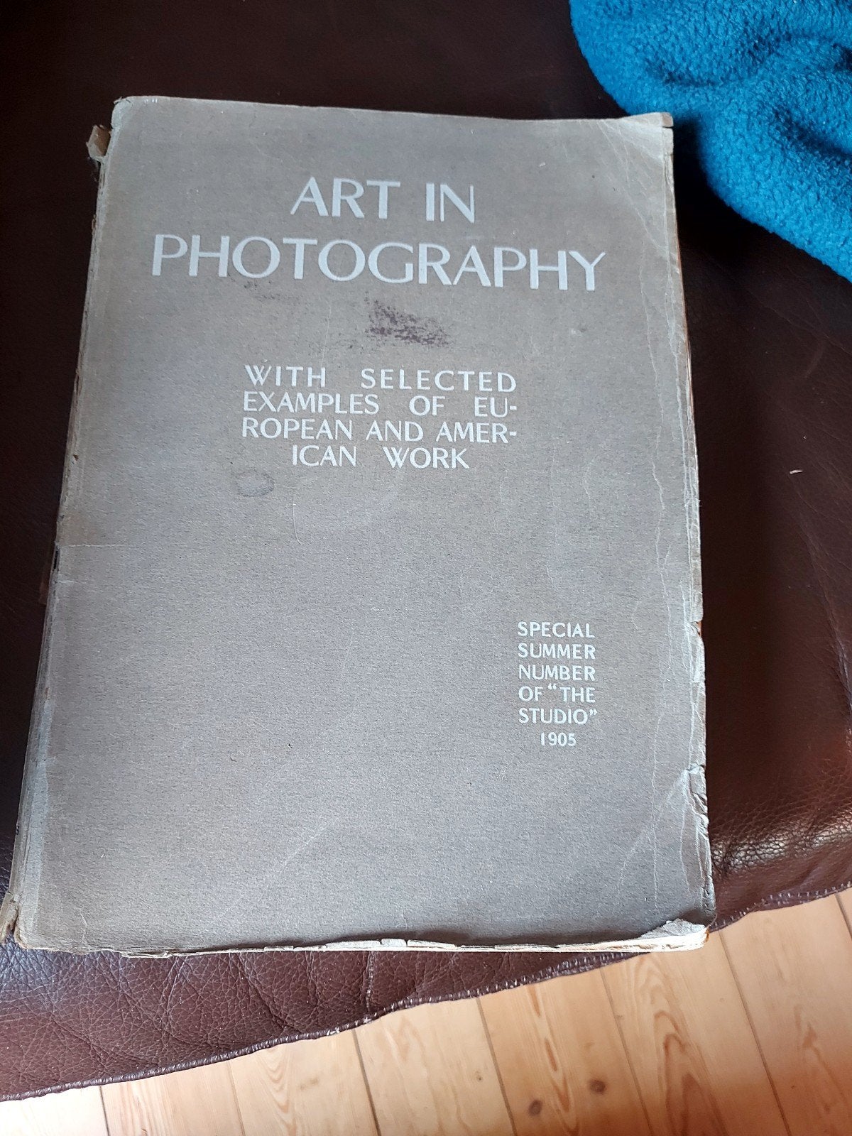 Boek 1905 art in photography, Antiquités & Art, Enlèvement ou Envoi