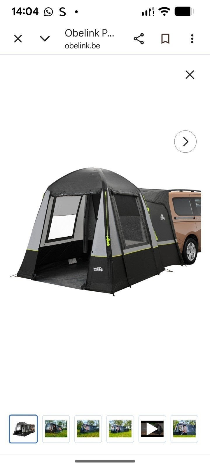 Auto kleptent past op elke auto, Ophalen