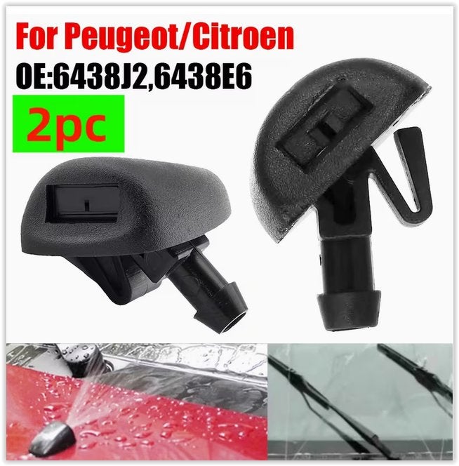 2pcs Embout d'essuie-glace avant de voiture 6, Neuf, Enlèvement ou Envoi, Avant, Capot moteur