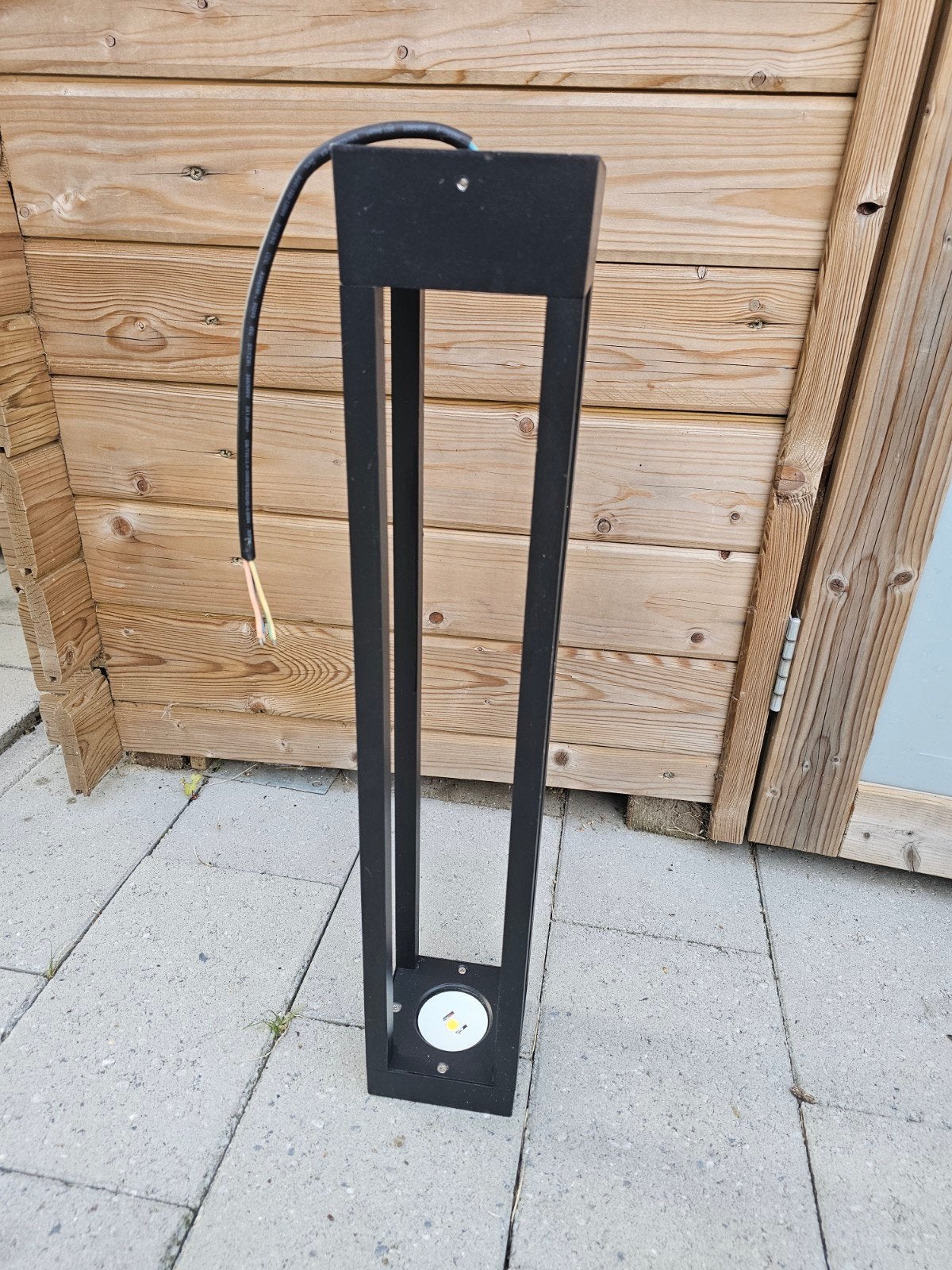 lampadaires LED extérieurs modernes, Lampadaire, Enlèvement ou Envoi, Aluminium, Comme neuf
