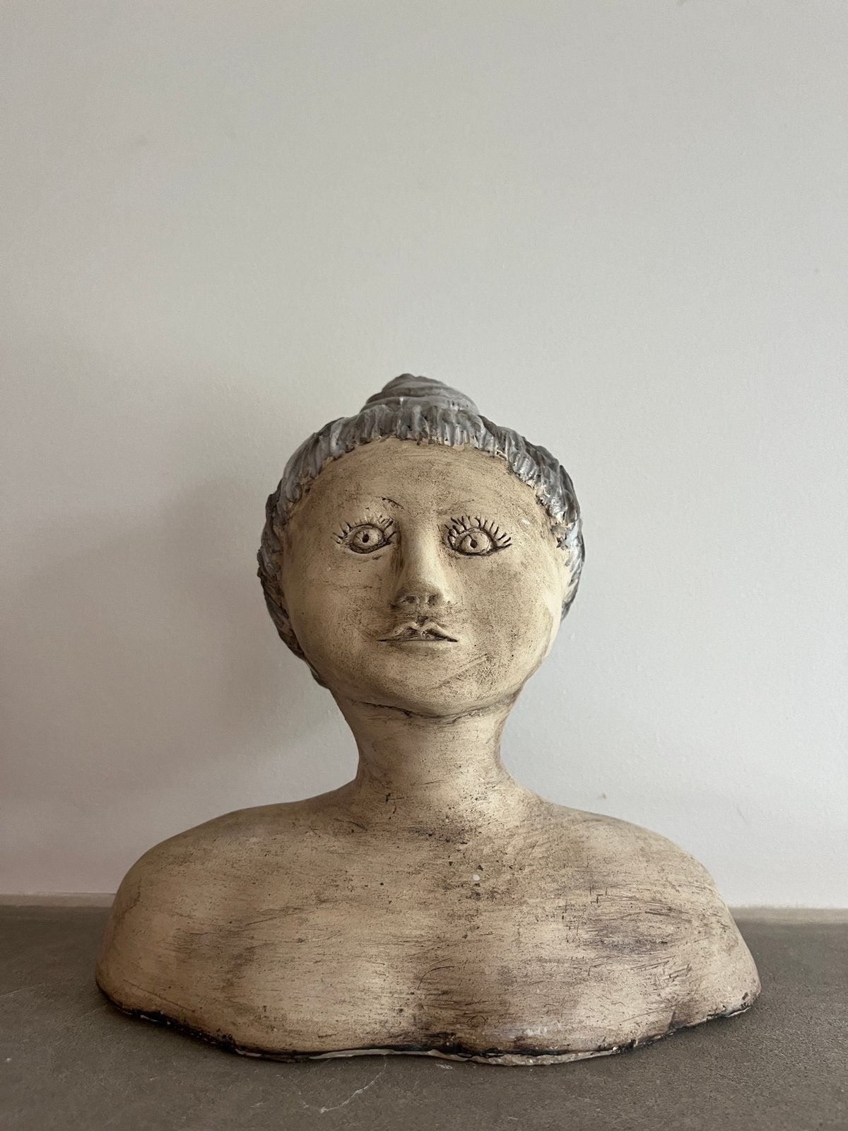 Prachtig keramisch sculptuur gesigneerd, Ophalen of Verzenden