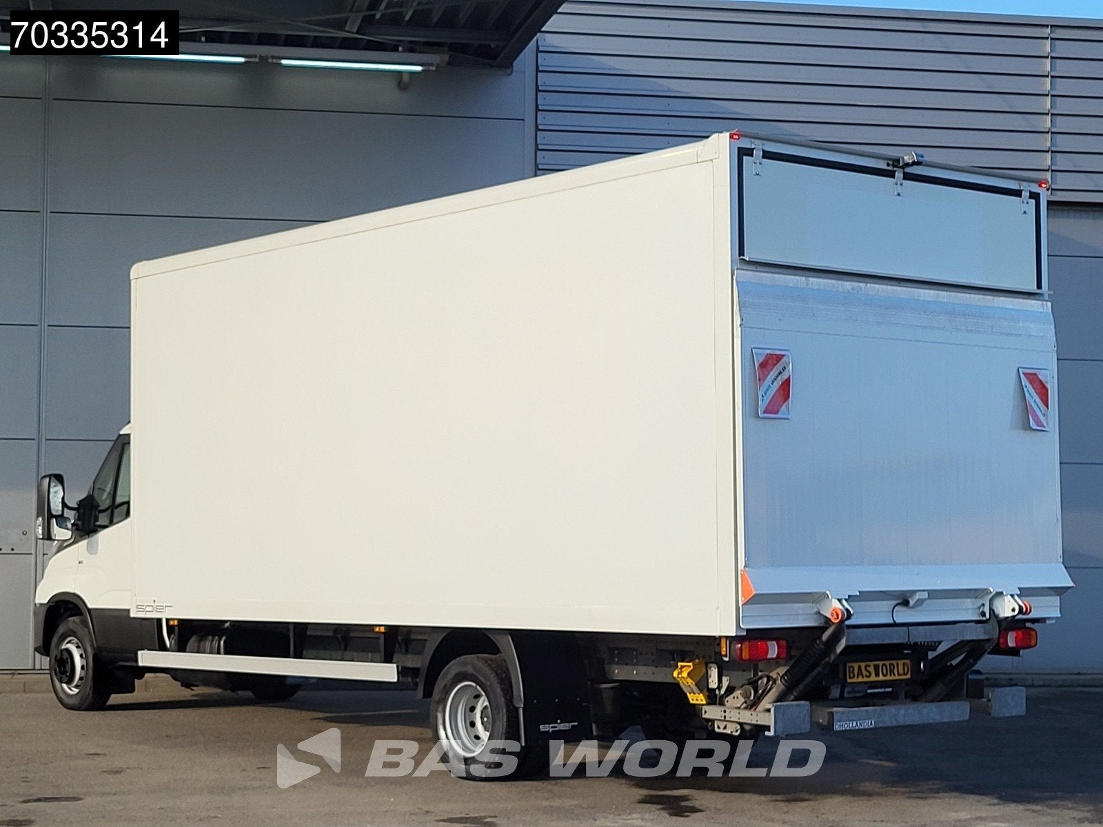 Iveco Daily 72C21 3.0L Automaat 210PK Laadklep 1000KG D'Holl, Auto's, Stof, Gebruikt, Euro 6, 4 cilinders