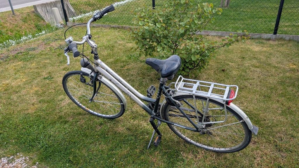 Kotfiets damesfiets merk: Ludo, Fietsen en Brommers, Gebruikt, Velgrem, Versnellingen, 50 tot 53 cm