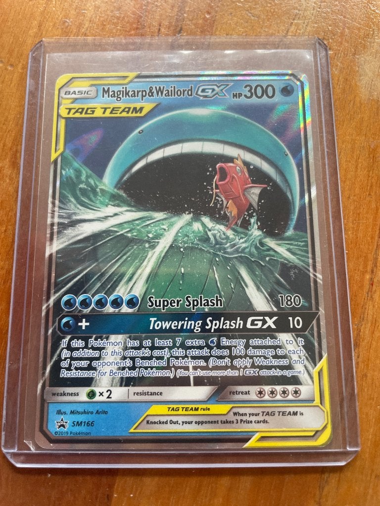 Magikarp and Wailord GX, Ophalen, Zo goed als nieuw, Losse kaart
