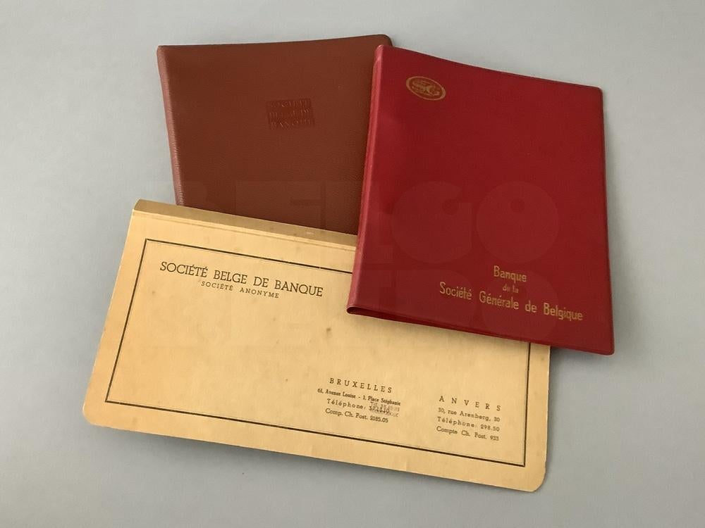 Lot de 3 Classeurs à extraits de comptes SBB / SGB, Enlèvement ou Envoi, Série