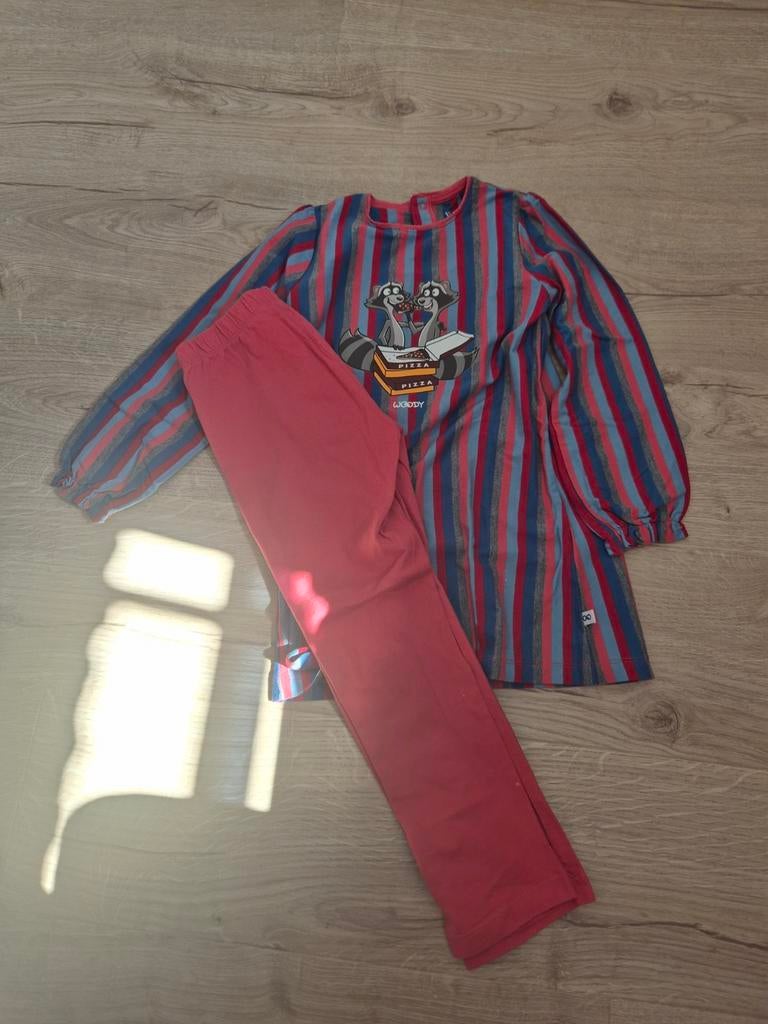 Woody pyjama, Kinderen en Baby's, Ophalen, Zo goed als nieuw, Maat 116