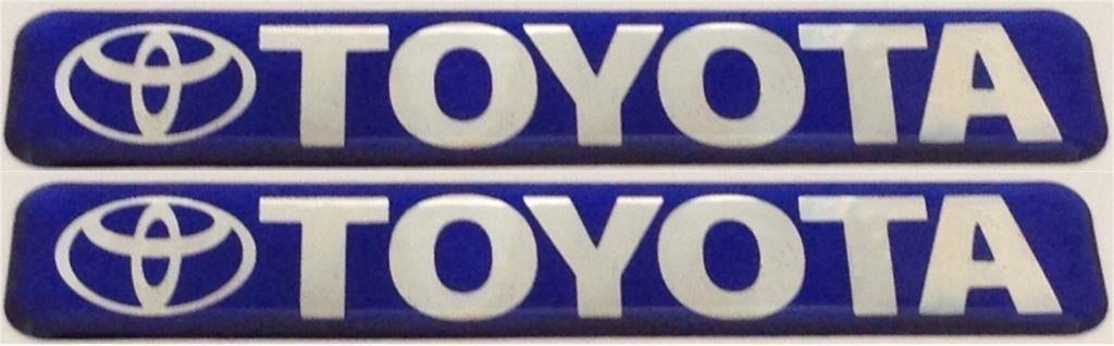 Toyota 3D doming sticker set #5, Envoi