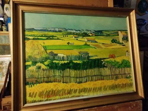 huile sur toile apres van gogh de pierre dewinter, Enlèvement