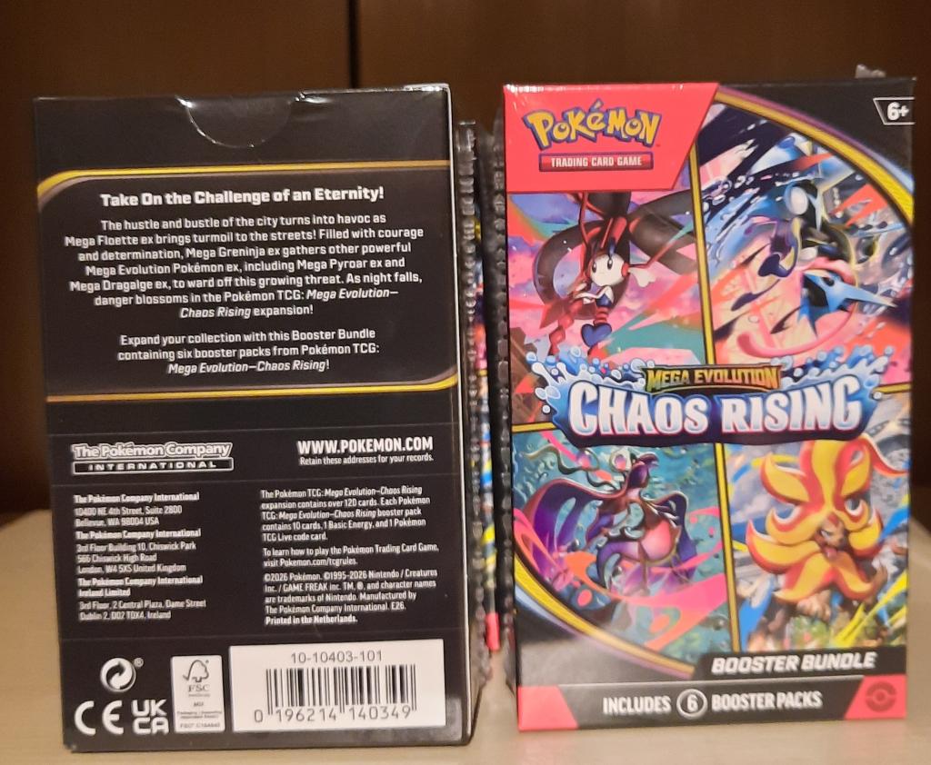 Pokemon etb en collection box, Ophalen, Nieuw, Overige typen, Foil