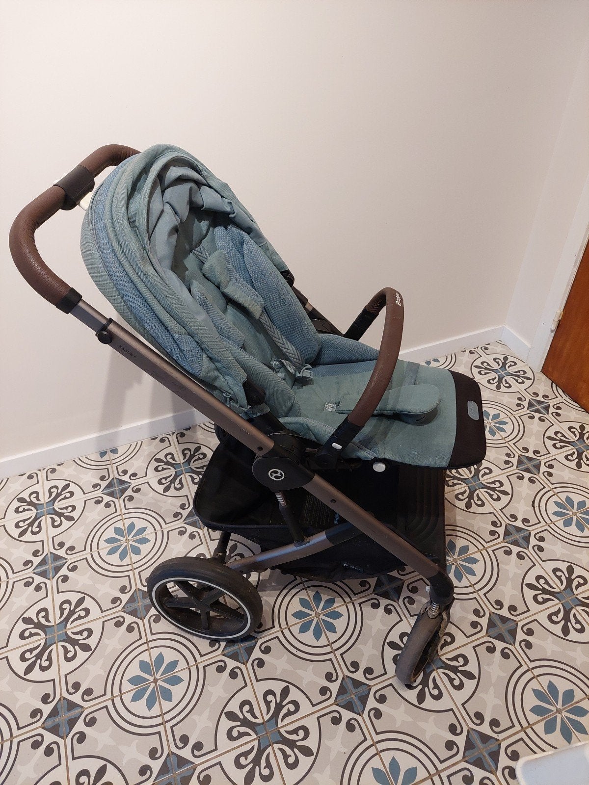 Pack Cybex Balios S Lux + Cloud Z i-Size + nacelle assortie, Enlèvement, Utilisé, Poussette, Autres marques
