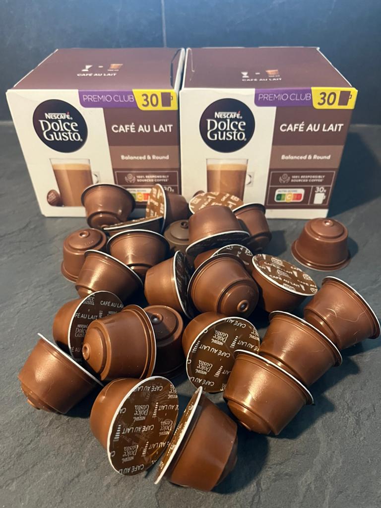 Dolce Gusto pods, Enlèvement, Dolce Gusto