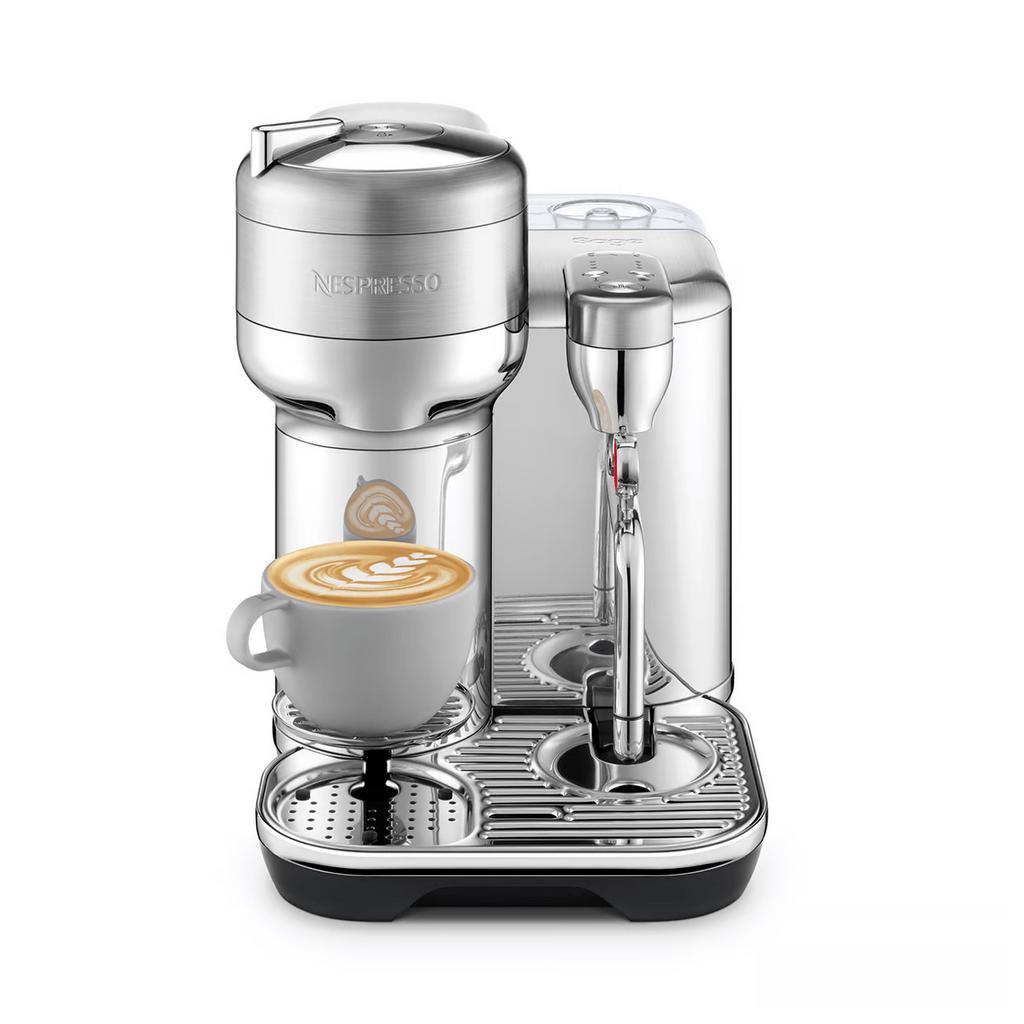 Sage Vertuo Nespresso Creatista — Acier inoxydable, Enlèvement ou Envoi, Comme neuf