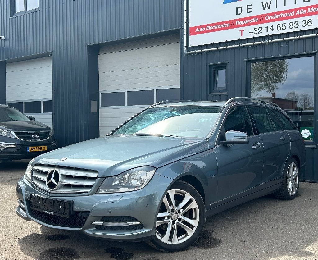 Mercedes Benz C200 Break 2012 AUTOMAAT PANODAK 2.2 DIESEL, Autos, Mercedes-Benz, Euro 5, Achat, Entreprise, USB