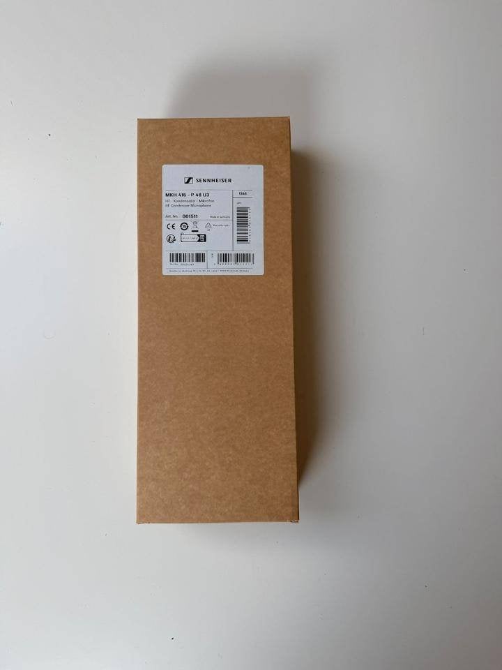 Sennheiser MKH 416 neuf (Cacheté), Enlèvement, Neuf, Micro studio