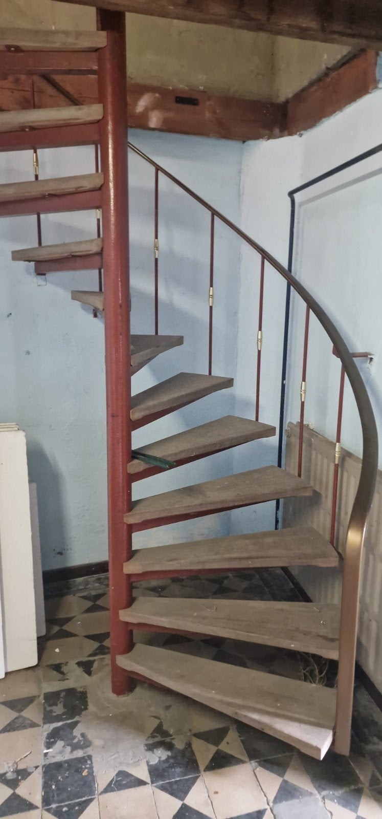 escalier colimaçon, Bricolage & Construction, Enlèvement, Utilisé, Escalier, 2 à 4 mètres