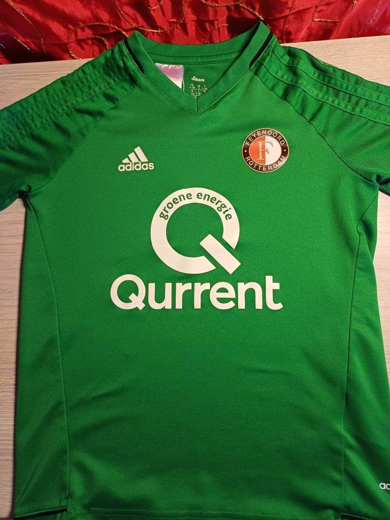 Maillot entraînement Feyenoord Rotterdam 2017-2018 Adidas, Taille XS ou plus petite, Envoi, Comme neuf, Maillot