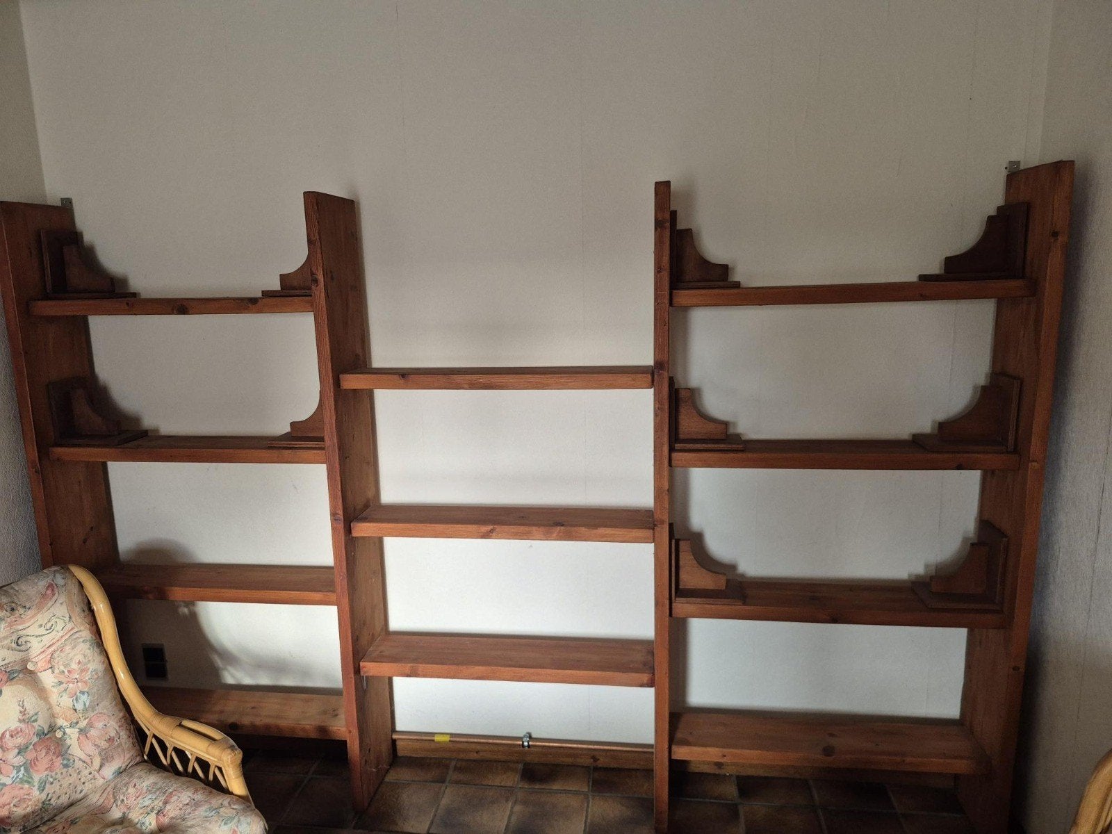 houten boekenkast/boekenrek, Ophalen