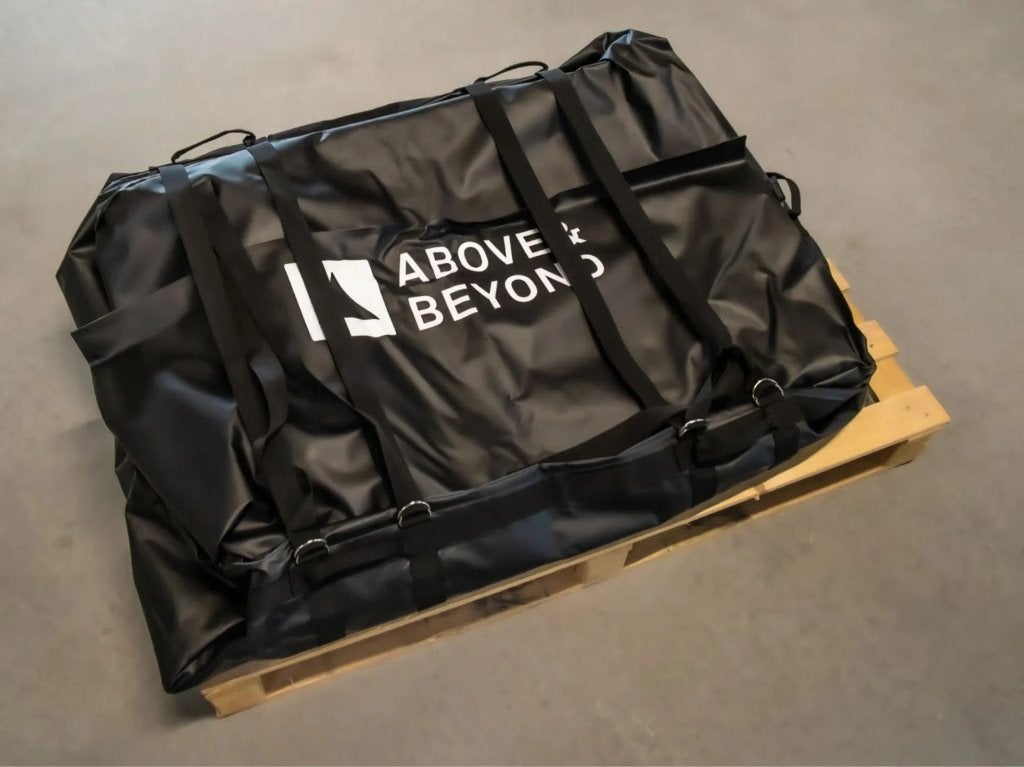 (Nouveau) Triflexx 10 x 12,5 m avec boucles sable/sable, Neuf, Enlèvement ou Envoi, Pliable, 6 mètres ou plus
