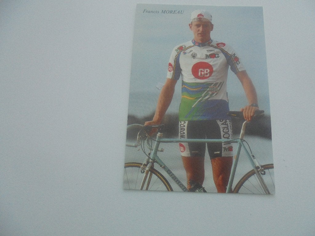 wielrenner- francis moreau, Envoi, 1980 à nos jours, Comme neuf, Photo