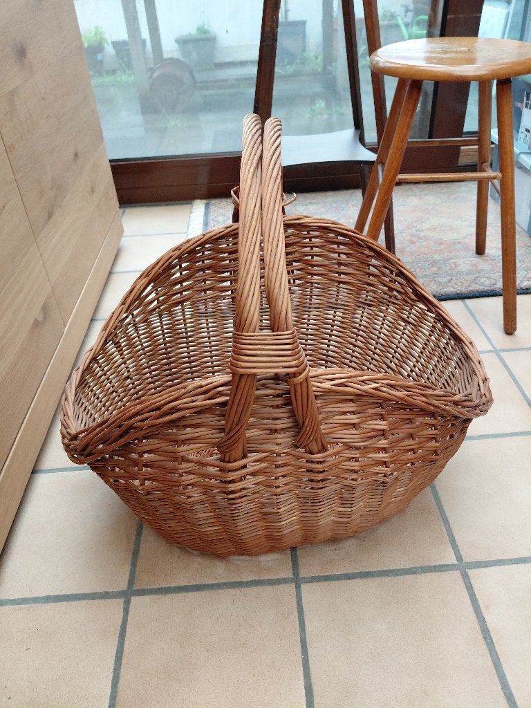 Rieten mand, Maison & Meubles, Osier, Tressé, Enlèvement, Ovale