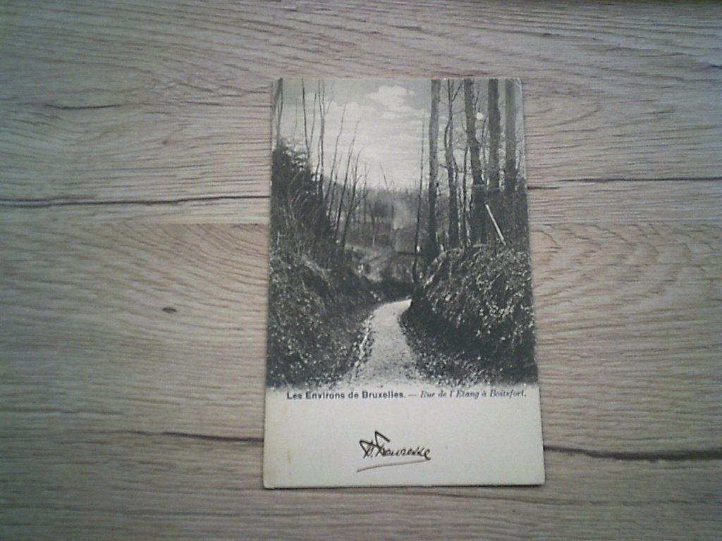 BOITSFORT: Rue de l'Etang, Ophalen of Verzenden, Voor 1920, Gelopen, Brussel (Gewest)