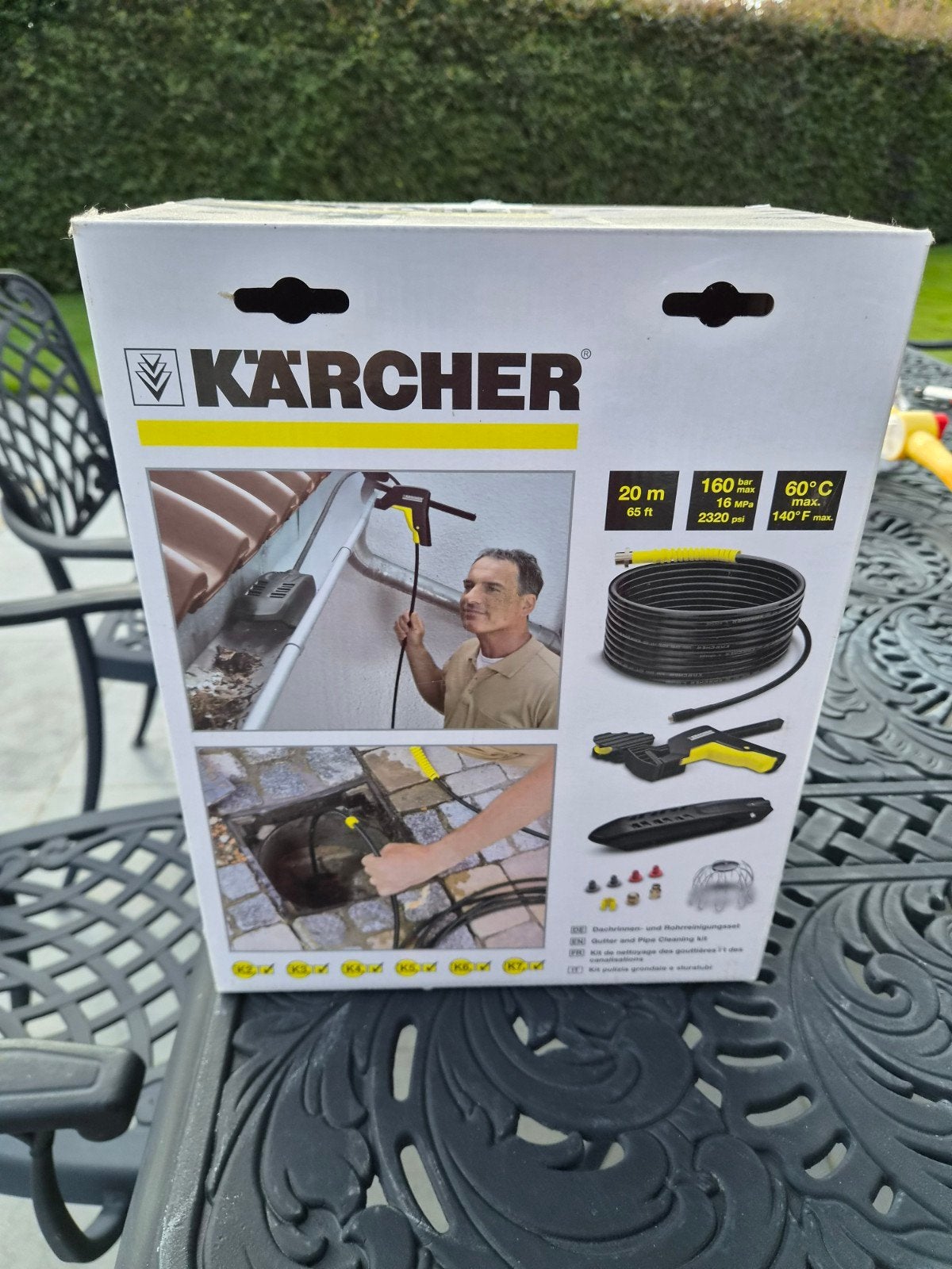Goot en afvoer reinigingsset, Tuin en Terras, Hogedrukreinigers, Ophalen, Nieuw