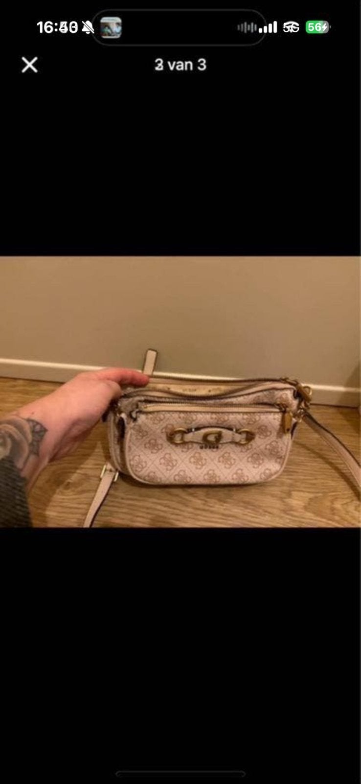Sac à main/sac à bandoulière Guess 25 cm sur 13 cm, Enlèvement, Neuf, Sac de soirée