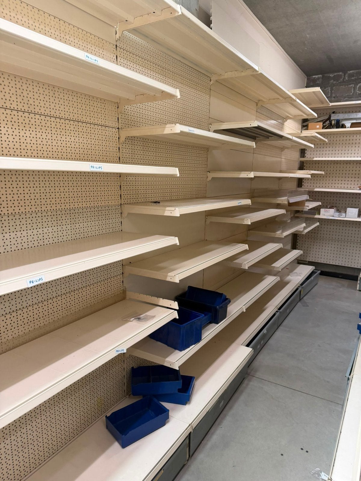Winkel stelling alpos geheel metaal, Ophalen of Verzenden, Gebruikt