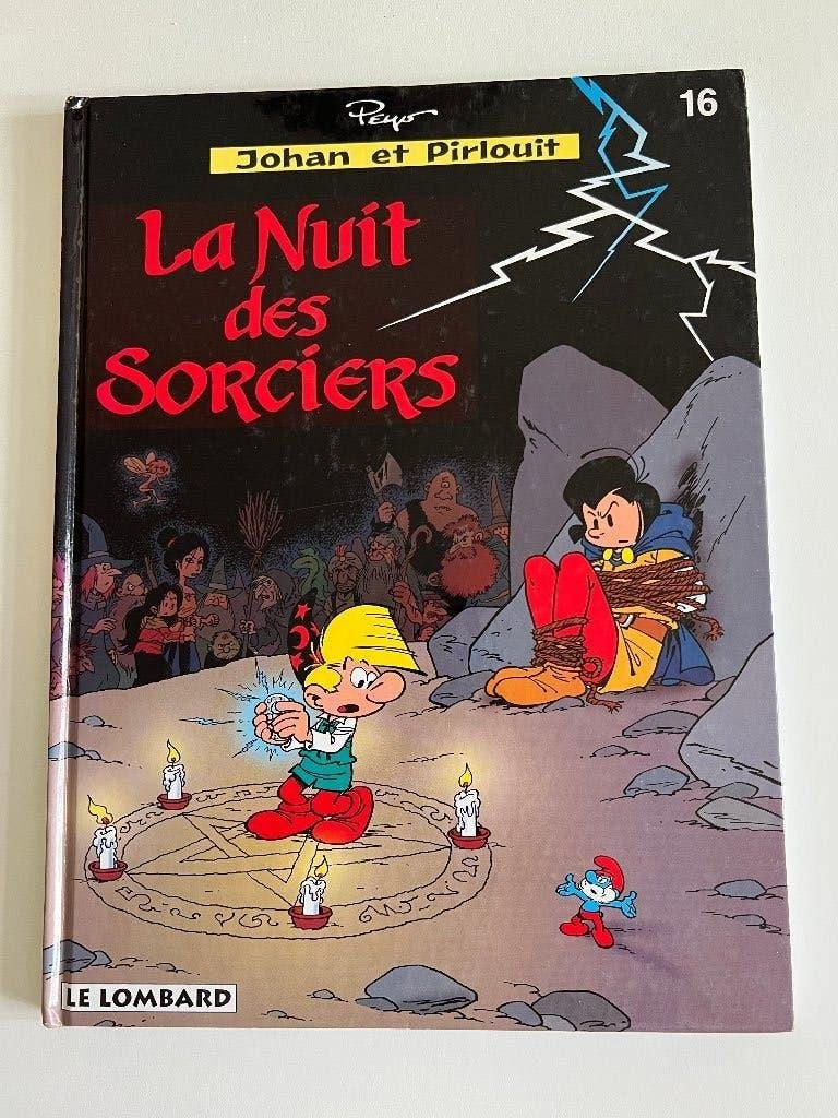 BD Johan et Pirlouit La Nuit des Sorciers, Livres, Enlèvement ou Envoi, Une BD, Maury, Utilisé
