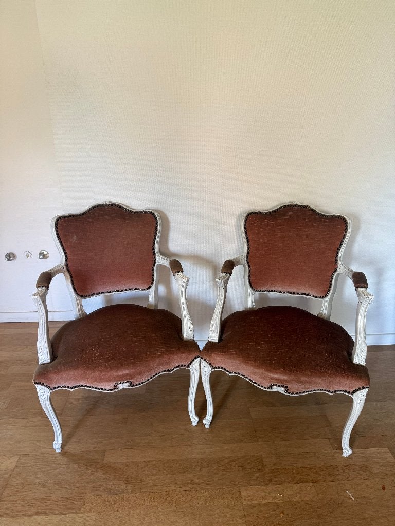 2 kasteel/landelijke stoelen (decoratief), Ophalen, Gebruikt, Minder dan 75 cm, Kasteel
