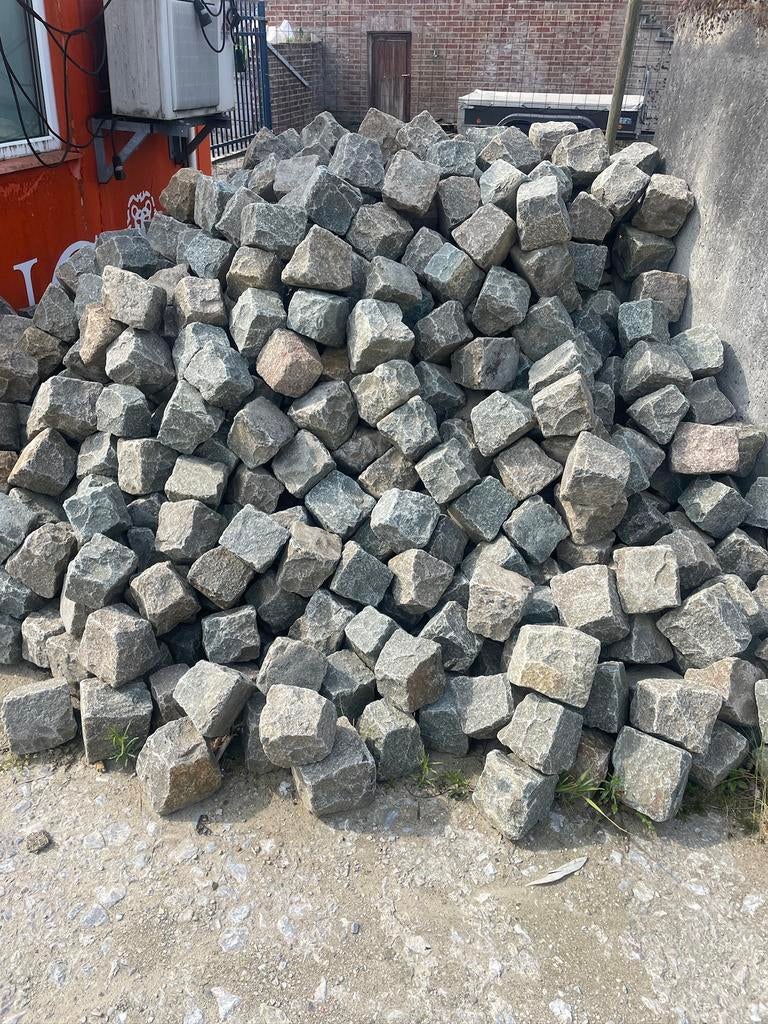 Kasseien grijs 15/15, Ophalen, Nieuw, Grijs, Overige materialen