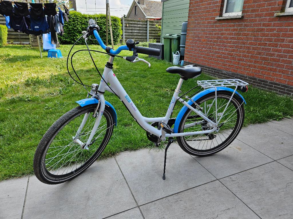 Meisjesfiets 24 inch BNB, Fietsen en Brommers, Ophalen, Velgrem, Bnb flowerkid, Versnellingen
