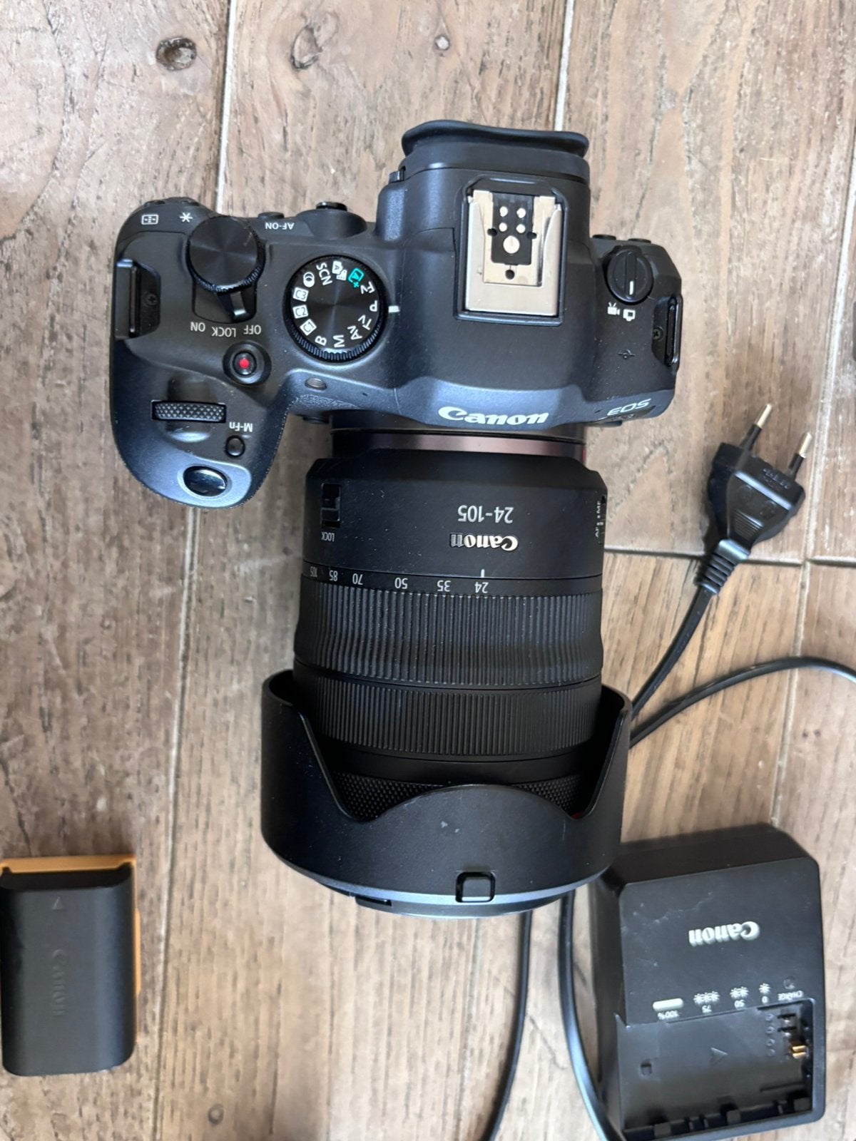Canon EOS R6 mark II body + Canon RF 24-105mm f/4L IS II USM, Ophalen, Canon, Bodydop, Bluetooth