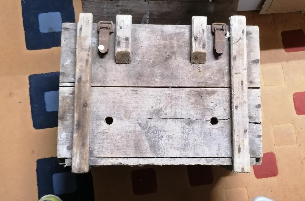 Caisse militaire munitions WW1, Envoi, Autres, Caisse ou Géocache
