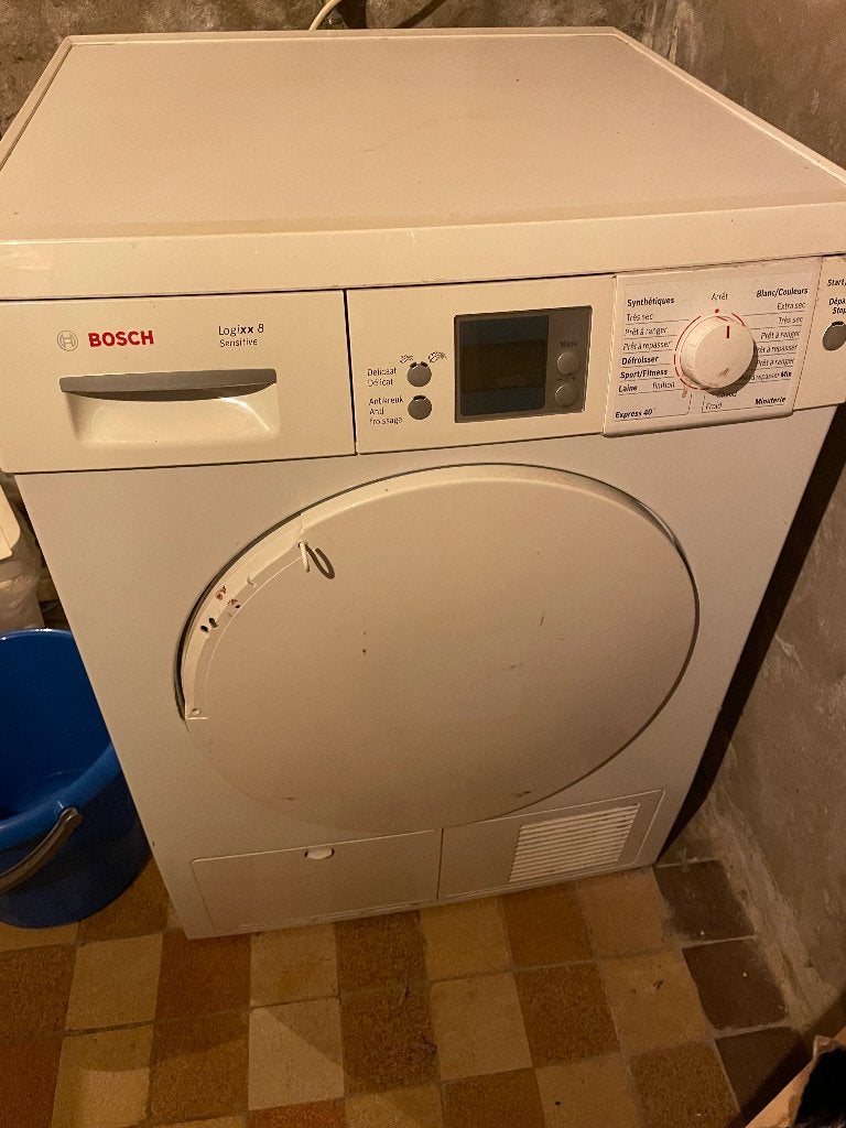 Sèche linge Bosch à donner pour pièces détachées, Enlèvement, Ne fonctionne pas