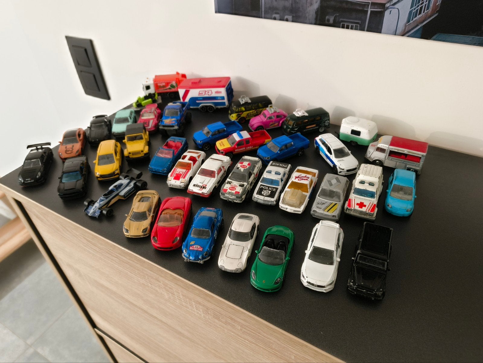 Lot van 38 Majorette modelauto's goede staat!, Enlèvement ou Envoi, Voiture