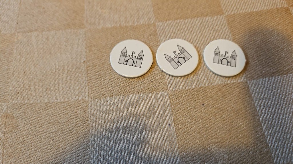 bordspel onderdelen metropolen fiches Catan Ridders, Een of twee spelers, Ophalen of Verzenden, Nieuw